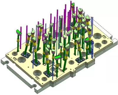 汽車模具斜頂機構設計要點與倒扣問題解決方案